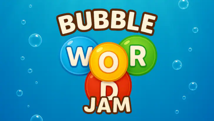 Bubble Word Jam feature graphic