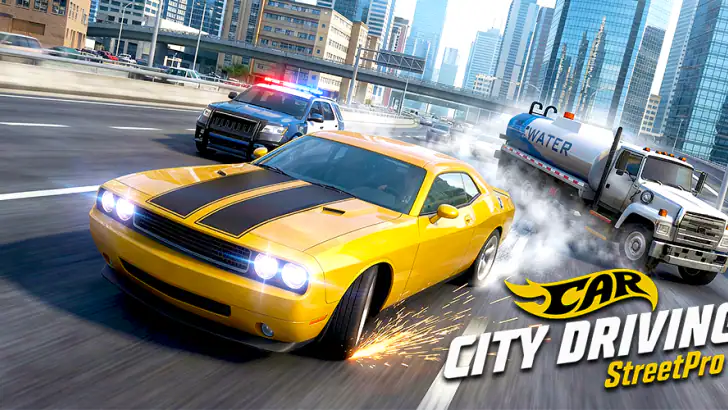 Car Driving City: StreetPro feature graphic
