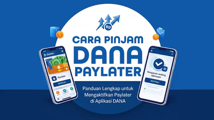 CARA aktifkan DANA Paylater feature graphic