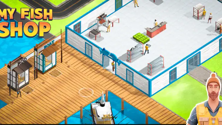 My Fish Shop! - Seafood Tycoon feature graphic