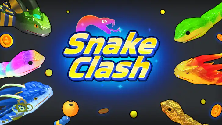 Snake Clash feature graphic