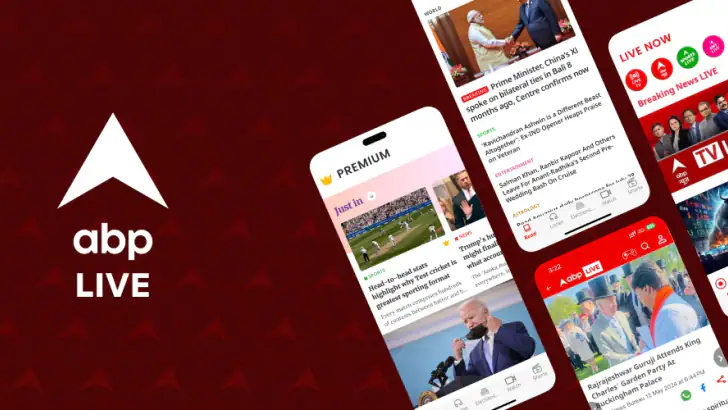ABP LIVE Official App feature graphic