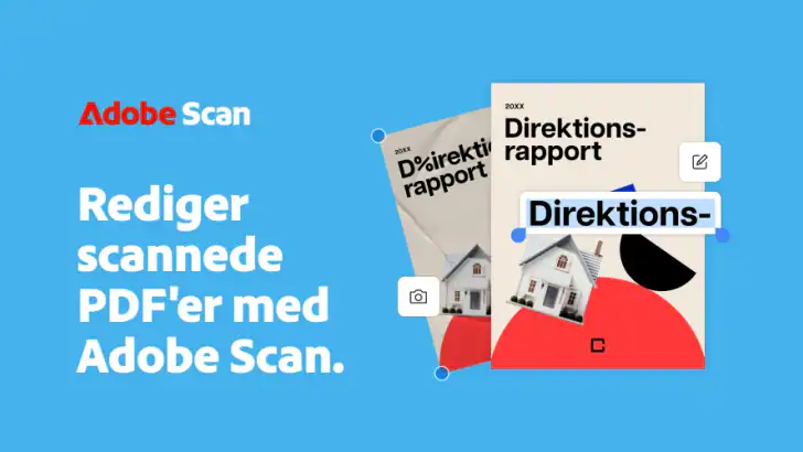 Adobe Scan: PDF Scanner, OCR feature graphic