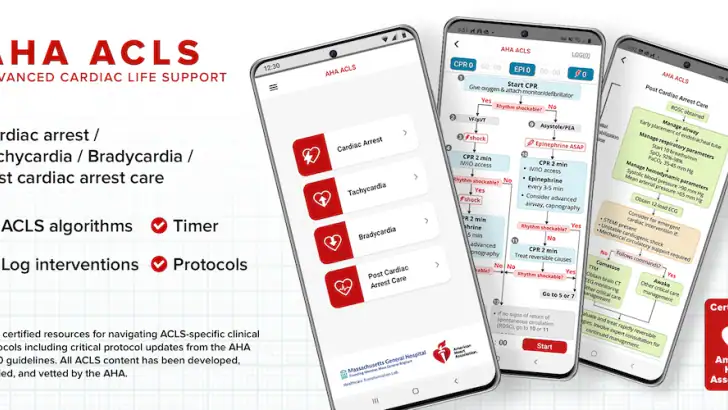 AHA ACLS feature graphic