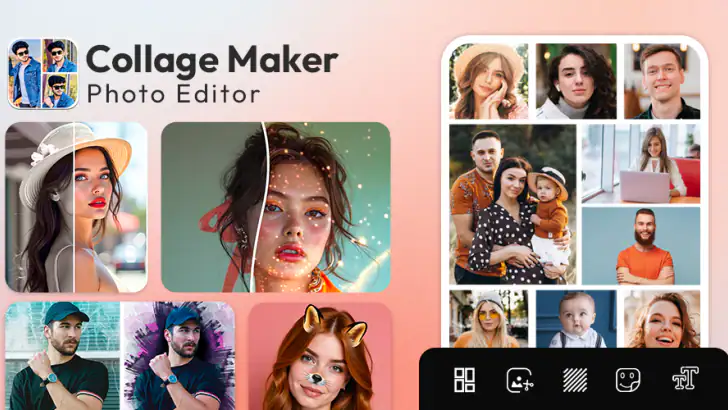AI Collage Maker Photo Editor feature graphic