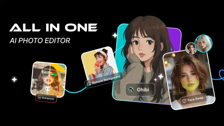 AI Photo Editor: Face & Style feature graphic
