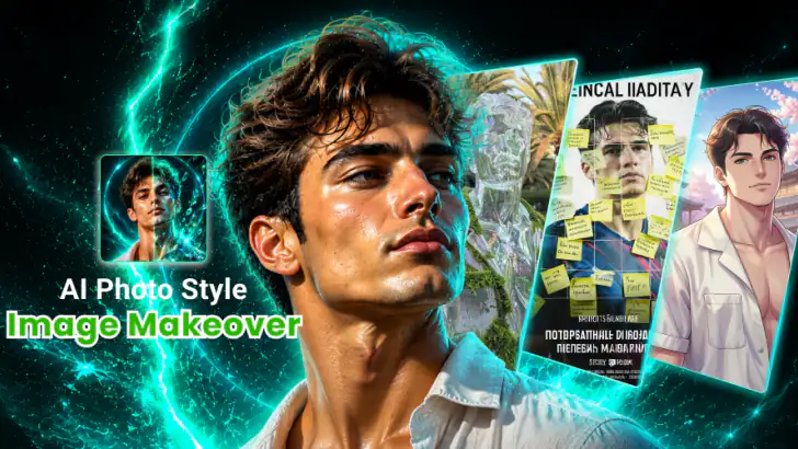 AI Photo Style: Image Makeover feature graphic