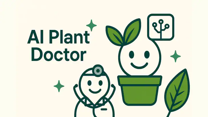 AI Plant Doctor: Plantepleje feature graphic