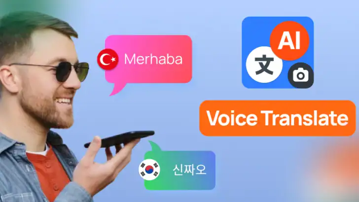 AI Translate: Voice Translator feature graphic