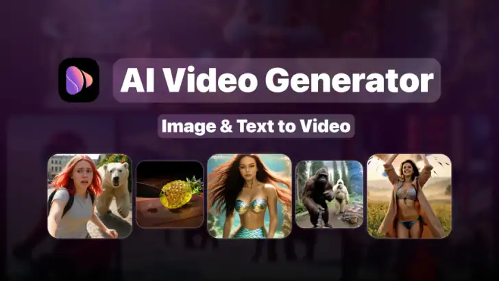 AI Video : Generator & Maker feature graphic
