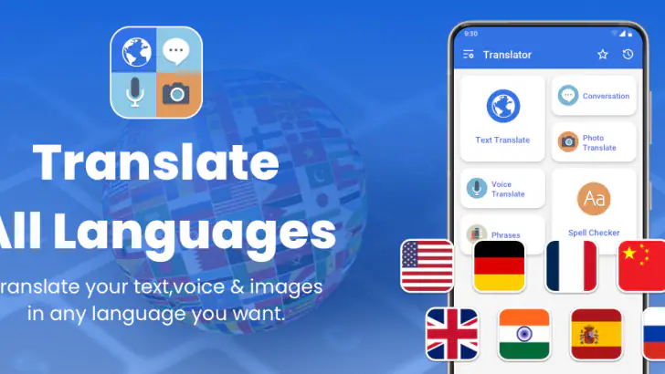 All Languages Translator feature graphic