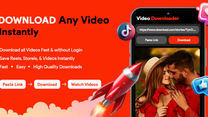 All Video Downloader & Homes feature graphic