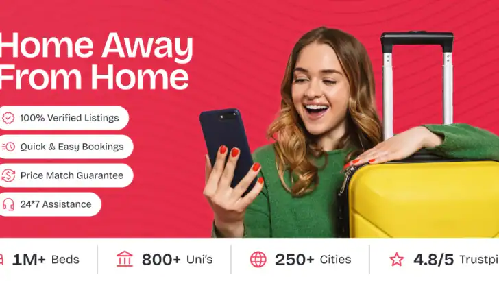 amber: find student apartments feature graphic