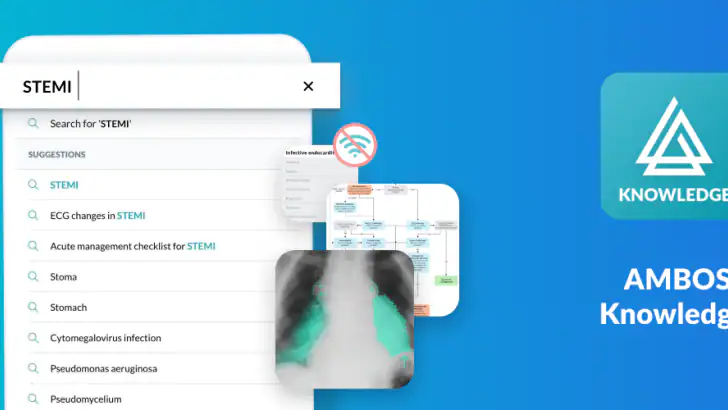 AMBOSS Knowledge Library feature graphic