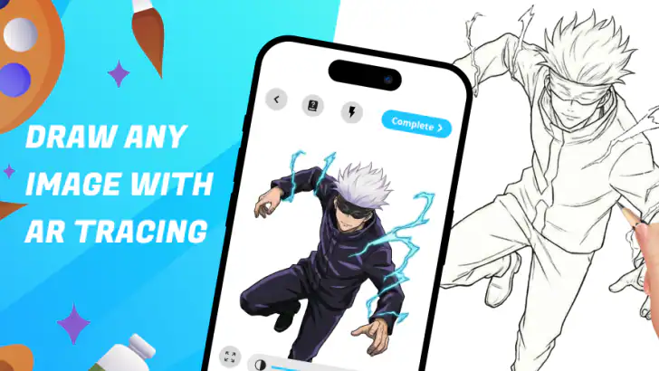 AR Draw Cartoon - Anime Sketch feature graphic