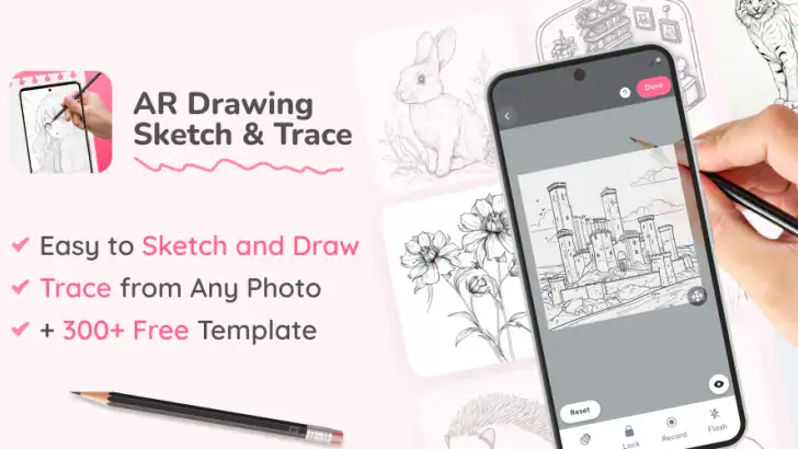 AR Sketch Studio feature graphic