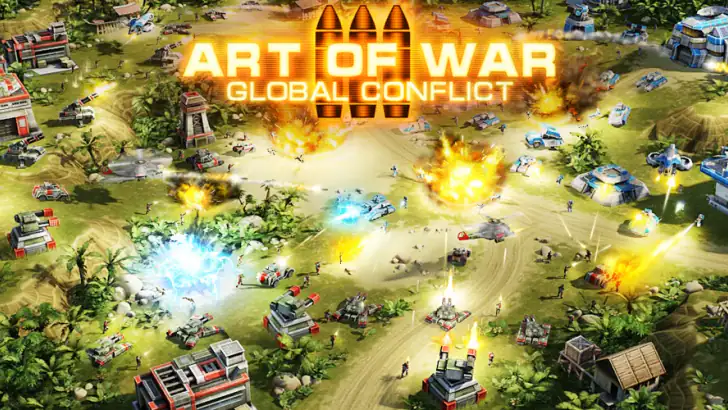 Art of War 3:RTS strategi spil feature graphic