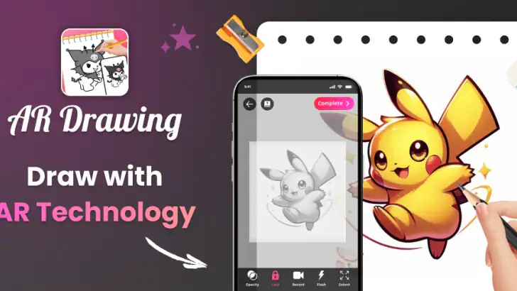 Artrace: AR Easy Draw & Sketch feature graphic
