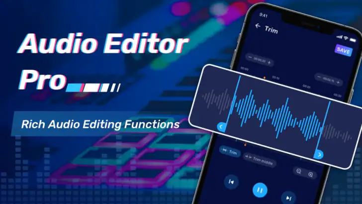 Audio Editor & Music Editor feature graphic