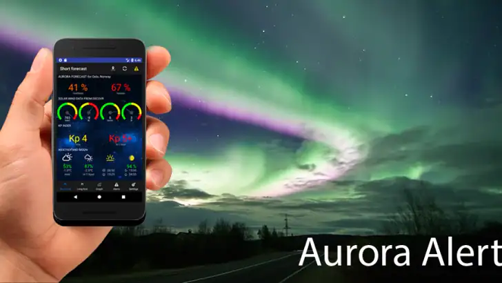 Aurora Alerts - Northern Light feature graphic