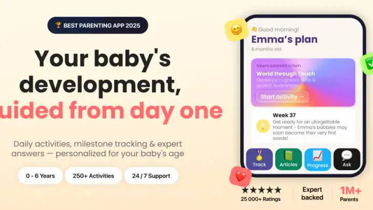 Baby Leap: Milestone Tracker feature graphic