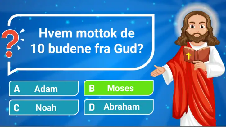 Bibelen Quiz - Bibel Trivia feature graphic