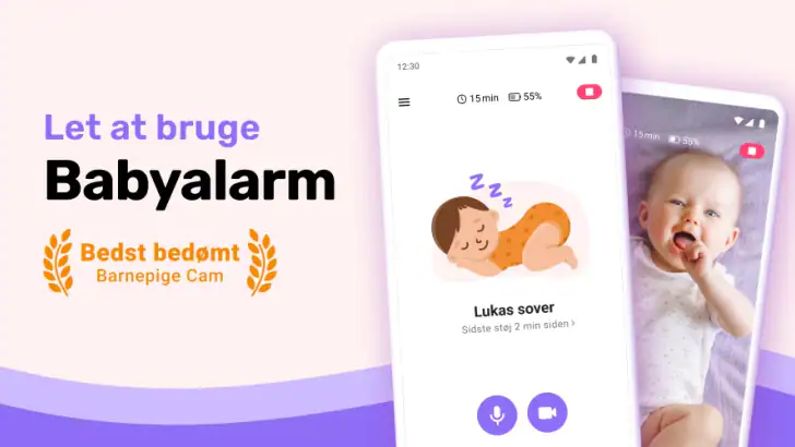 Bibino: Video-babyalarm feature graphic