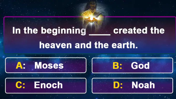 Bible Trivia Quiz Game feature graphic