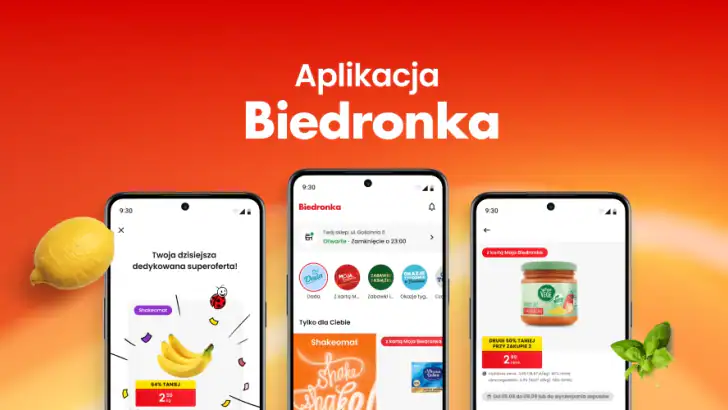 Biedronka - Shakeomat, gazetki feature graphic