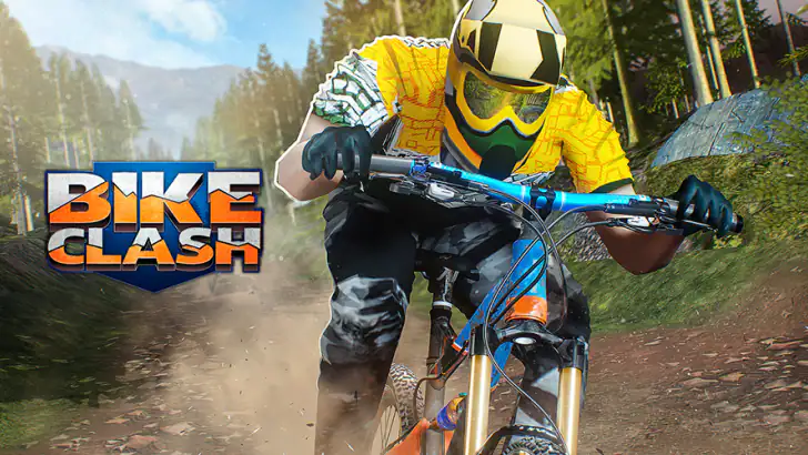 Bike Clash: PvP Cycle Game feature graphic