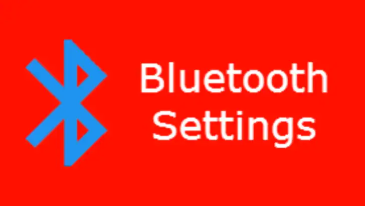 Bluetooth Settings for TV feature graphic