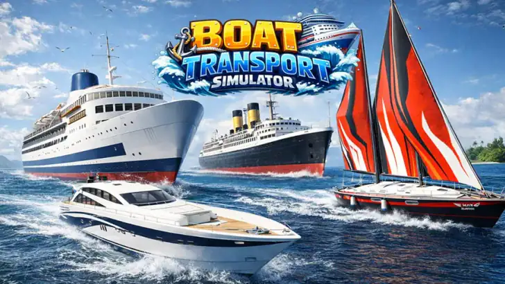 Boat Transport Simulator feature graphic