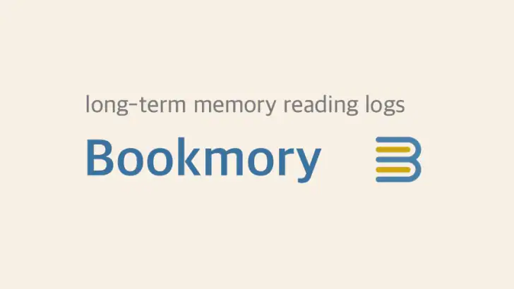 Bookmory - reading tracker feature graphic