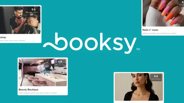 Booksy for Customers feature graphic