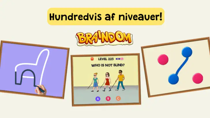 Braindom: Hjernetræningsspil feature graphic