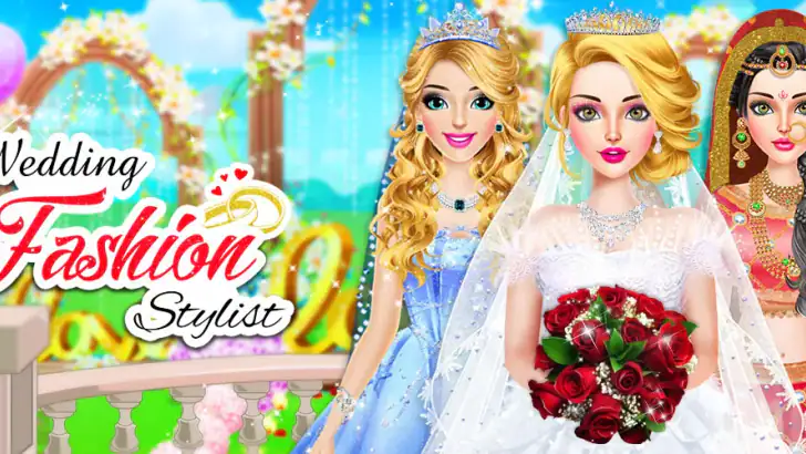 Bride Wedding Dress up Stylist feature graphic