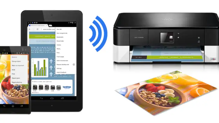 Brother Print Service Plugin feature graphic