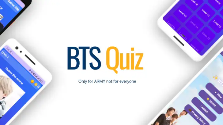 BTS Quiz for ARMY 2025 feature graphic