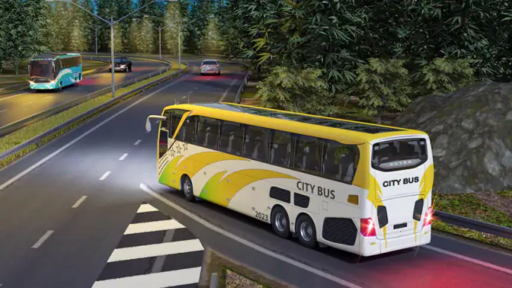 Bus Simulator Travel Bus Games feature graphic