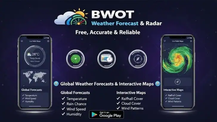 BWOT Weather Forecast & Radar feature graphic
