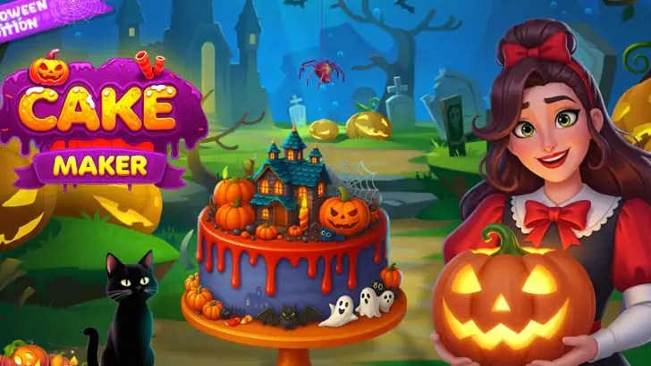 Cake Maker: Diy Cooking Games feature graphic
