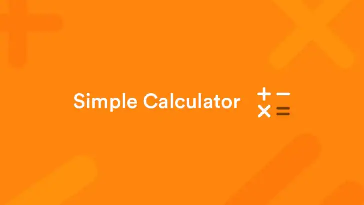 Calculator feature graphic