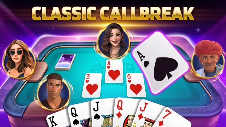 Callbreak: Classic Card Games feature graphic