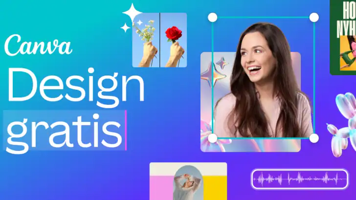 Canva: Design, Foto og Video feature graphic