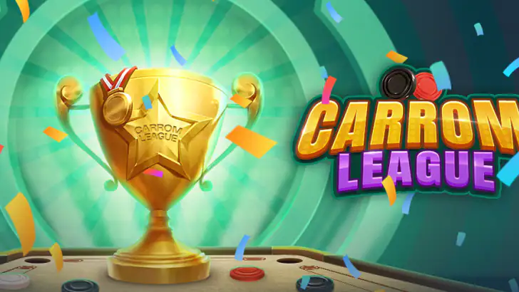 Carrom League: Friends Online feature graphic