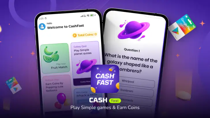 CashFast : Play to Earn feature graphic