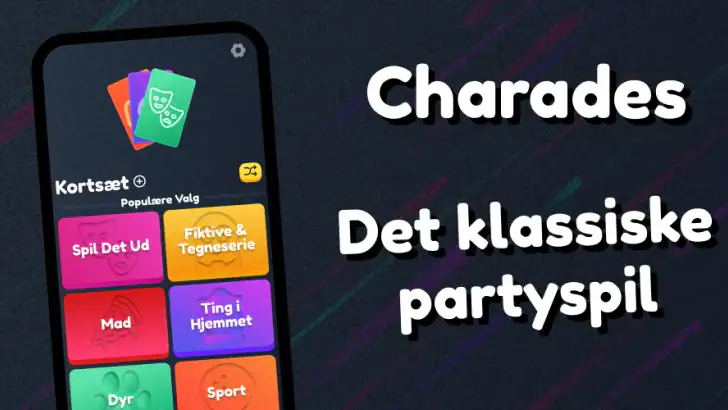 Charades: Gæt og Grimasser feature graphic