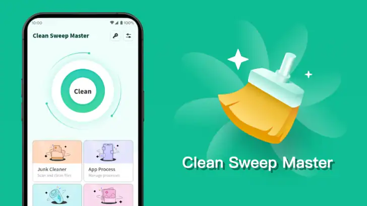 Clean Sweep Master feature graphic