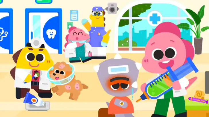 Cocobi Hospital World - doctor feature graphic