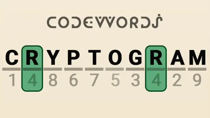 CodeWords: Cryptogram Puzzles feature graphic